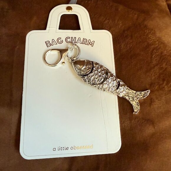 Key Chain Bag Charm a little obsessed fish - Picture 4 of 4